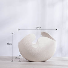 Load image into Gallery viewer, Creative Ceramic Eggshell Vase - Abstract Shaped Planter for Modern Decor
