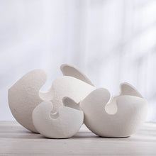 Load image into Gallery viewer, Creative Ceramic Eggshell Vase - Abstract Shaped Planter for Modern Decor
