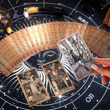 Load image into Gallery viewer, Vintage Tarot Deck - Universal Waite Tarot Cards | Waterproof &amp; Wear-resistant Tarot Gift Set
