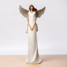 Load image into Gallery viewer, European Light Luxury Home Furnishings – Artistic Resin Angel Ornaments for Elegant Decor
