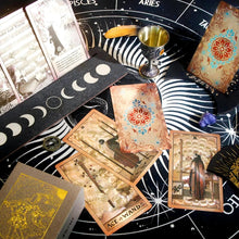 Load image into Gallery viewer, Vintage Tarot Deck - Universal Waite Tarot Cards | Waterproof &amp; Wear-resistant Tarot Gift Set
