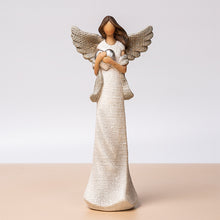 Load image into Gallery viewer, European Light Luxury Home Furnishings – Artistic Resin Angel Ornaments for Elegant Decor
