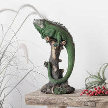 Load image into Gallery viewer, American Style Iguana Sculpture | Resin Decorative Statue Home Decor
