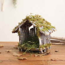 Load image into Gallery viewer, Fake Owl Bird Nest House | Handwoven Grass Garden Decoration for Outdoor &amp; Indoor
