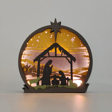 Load image into Gallery viewer, Wooden Hollow Carving Ornaments
