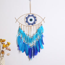 Load image into Gallery viewer, Evil Eye Dreamcatcher | Hanging Decor
